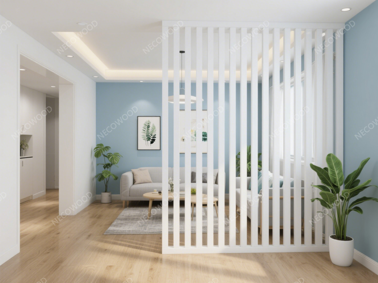 ใหม่ WPC Slatted Wall Panels เปิดตัวเพื่อกำหนดพื้นที่ภายในใหม่