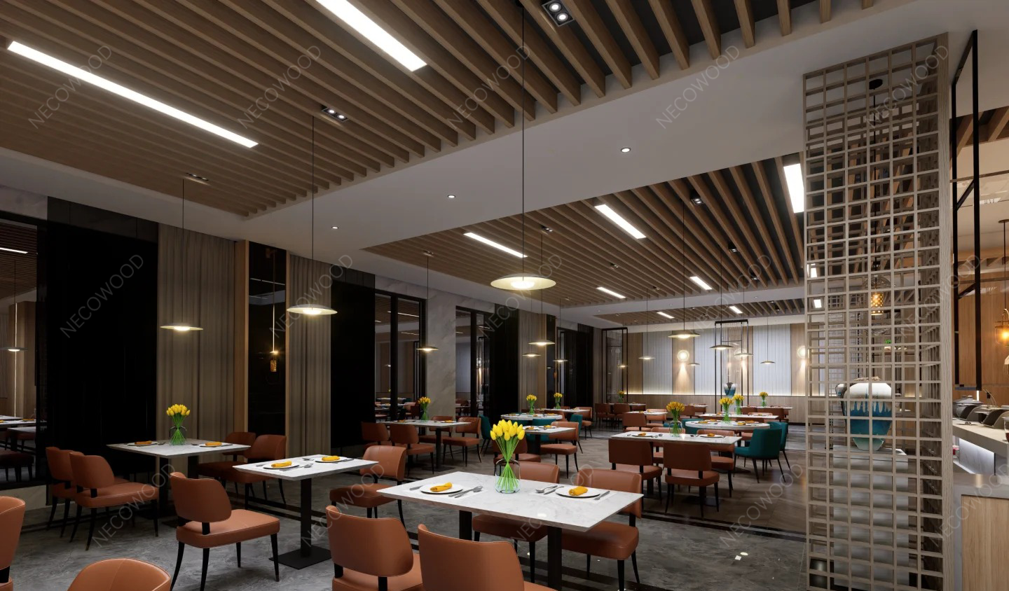 Necowood ขยายโซลูชันฝ้าเพดาน WPC ภายในอาคารเพื่อรองรับความต้องการของตลาดที่กำลังเติบโต