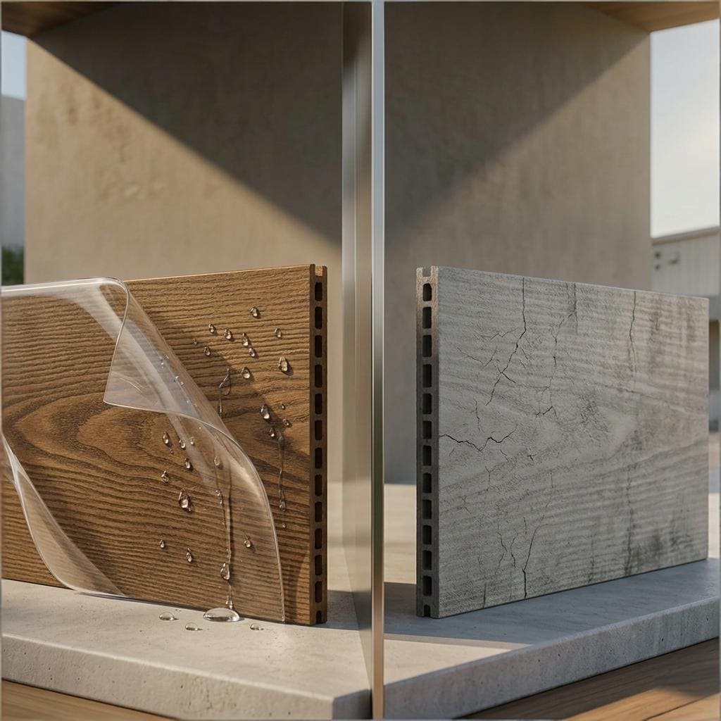 ทำลายวงจรการซีดจางในรอบ 10 ปี: เหตุใดสถาปนิกจึงเปลี่ยนจาก WPC แบบมาตรฐานมาเป็น Necowood® ASA Shielding