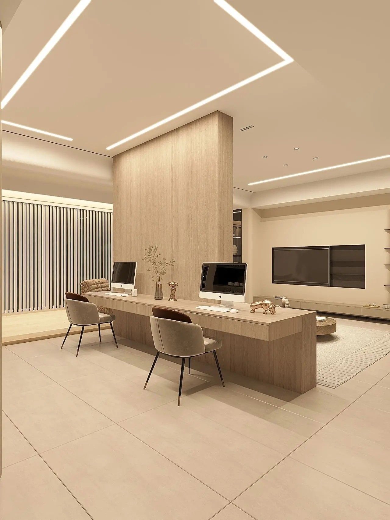 แผ่นผนัง WPC ไร้ฟอร์มาลดีไฮด์สำหรับสำนักงานที่ได้รับการรับรอง WELL & LEED