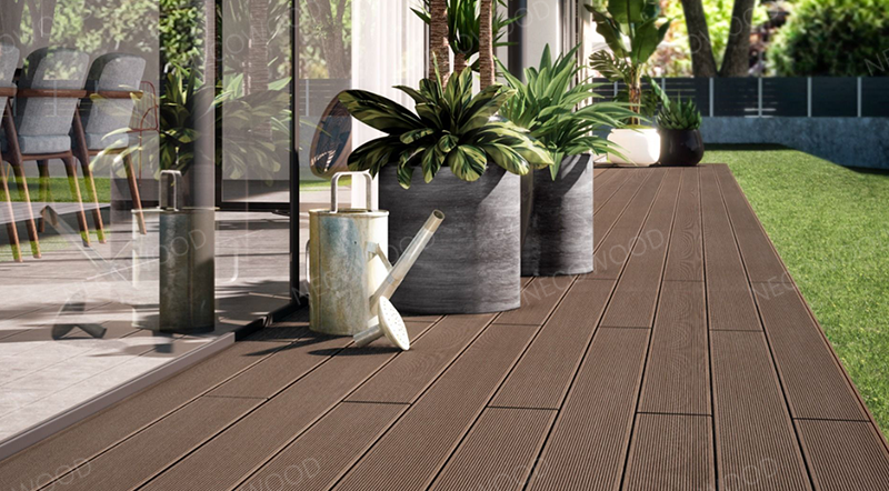 High-temp resistant WPC decking for Kuwait projects