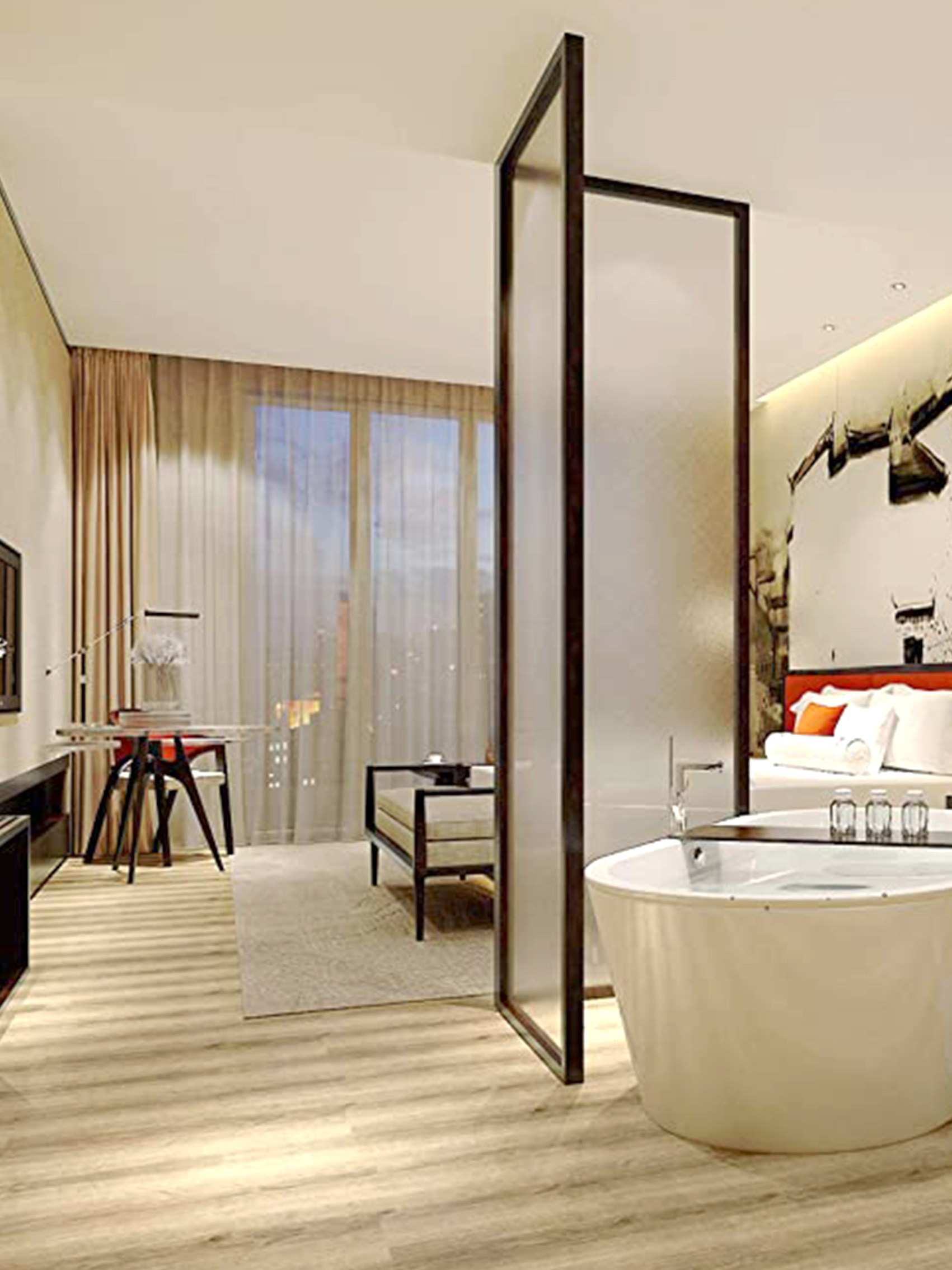 การใช้งานอเนกประสงค์พื้นล็อค SPC