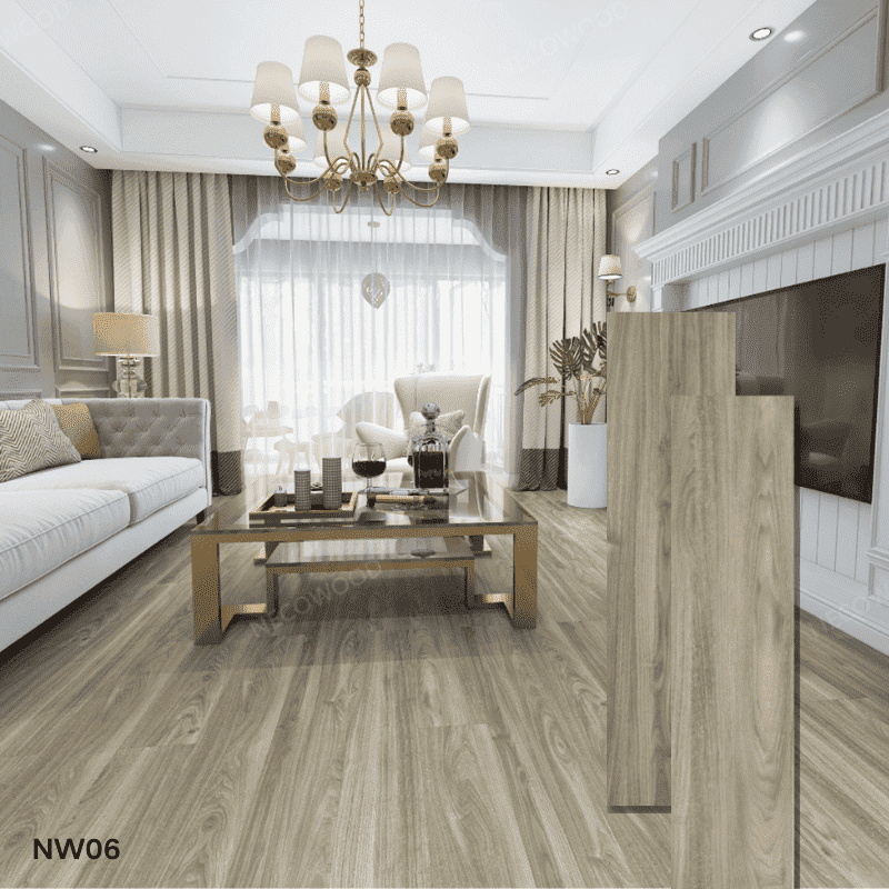 กันน้ำกันน้ำ IXPE SPC Vinyl Floor